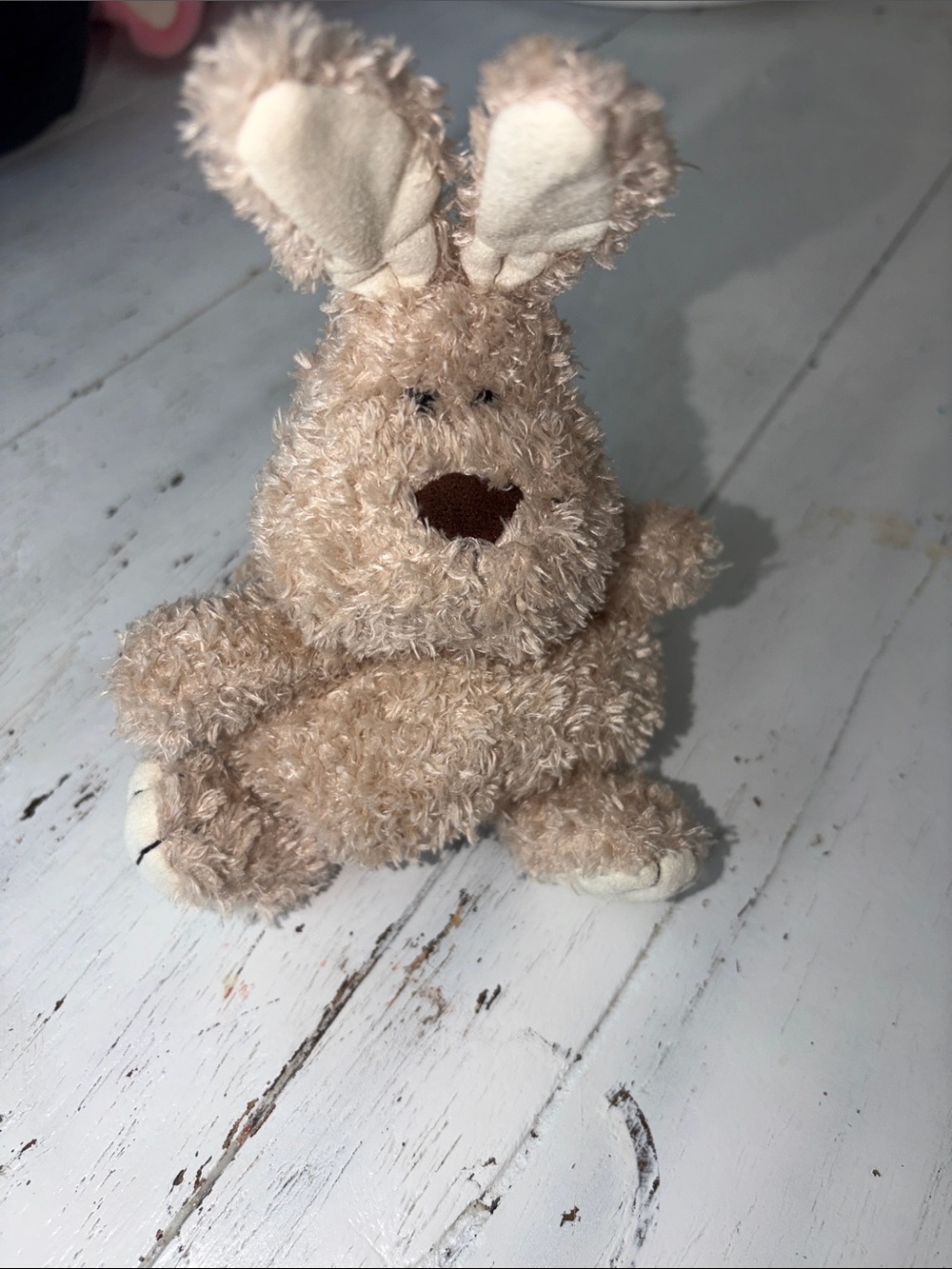 Jellycat Vintage Pudding Bunny EXTREMELY Rare HTF 7”